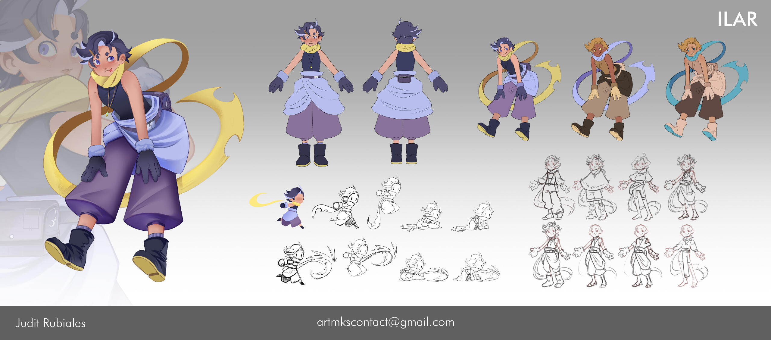 Ilar - character concept