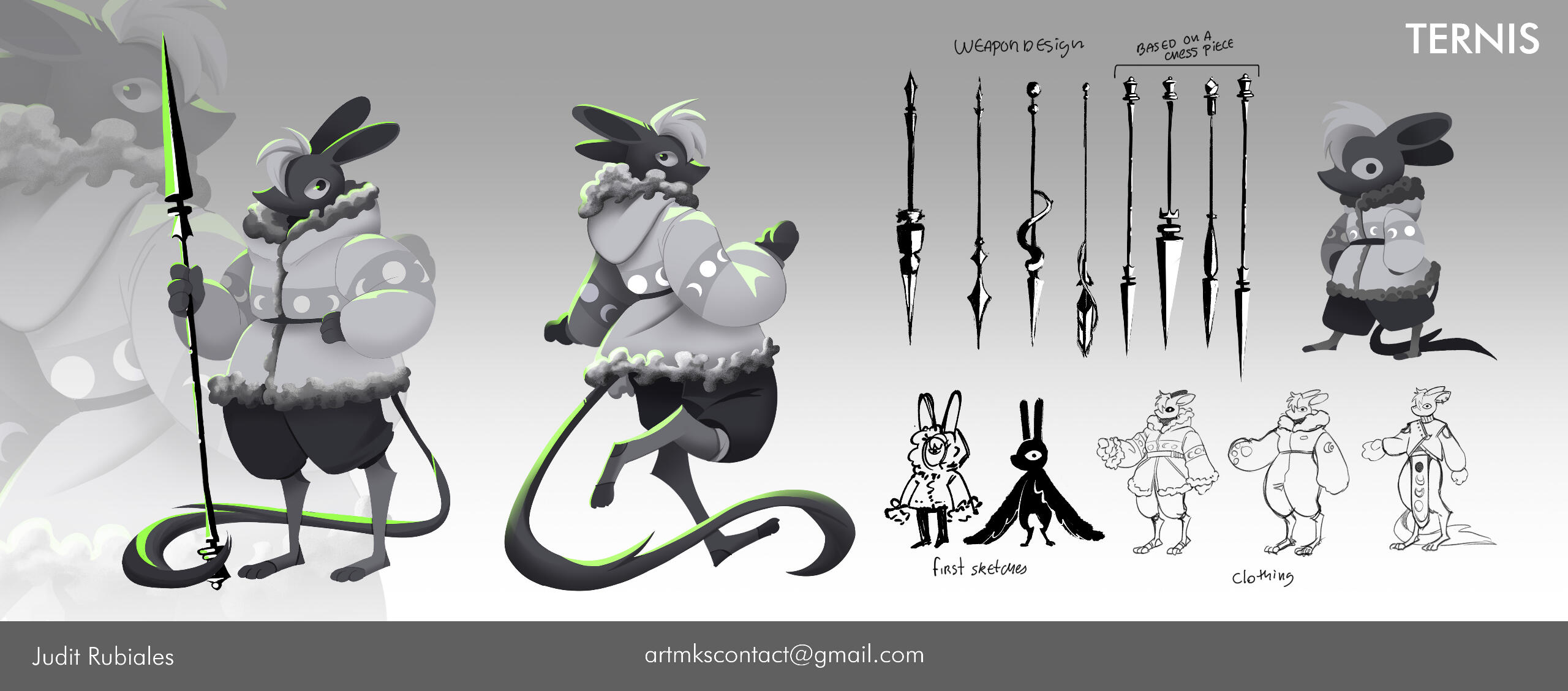 Ternis - character concept